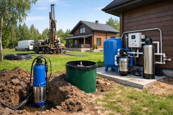 Истра Индивидуальное водоснабжение на Волоколамском шоссе