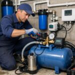 Установка автоматики для водоснабжения частного дома в Истре