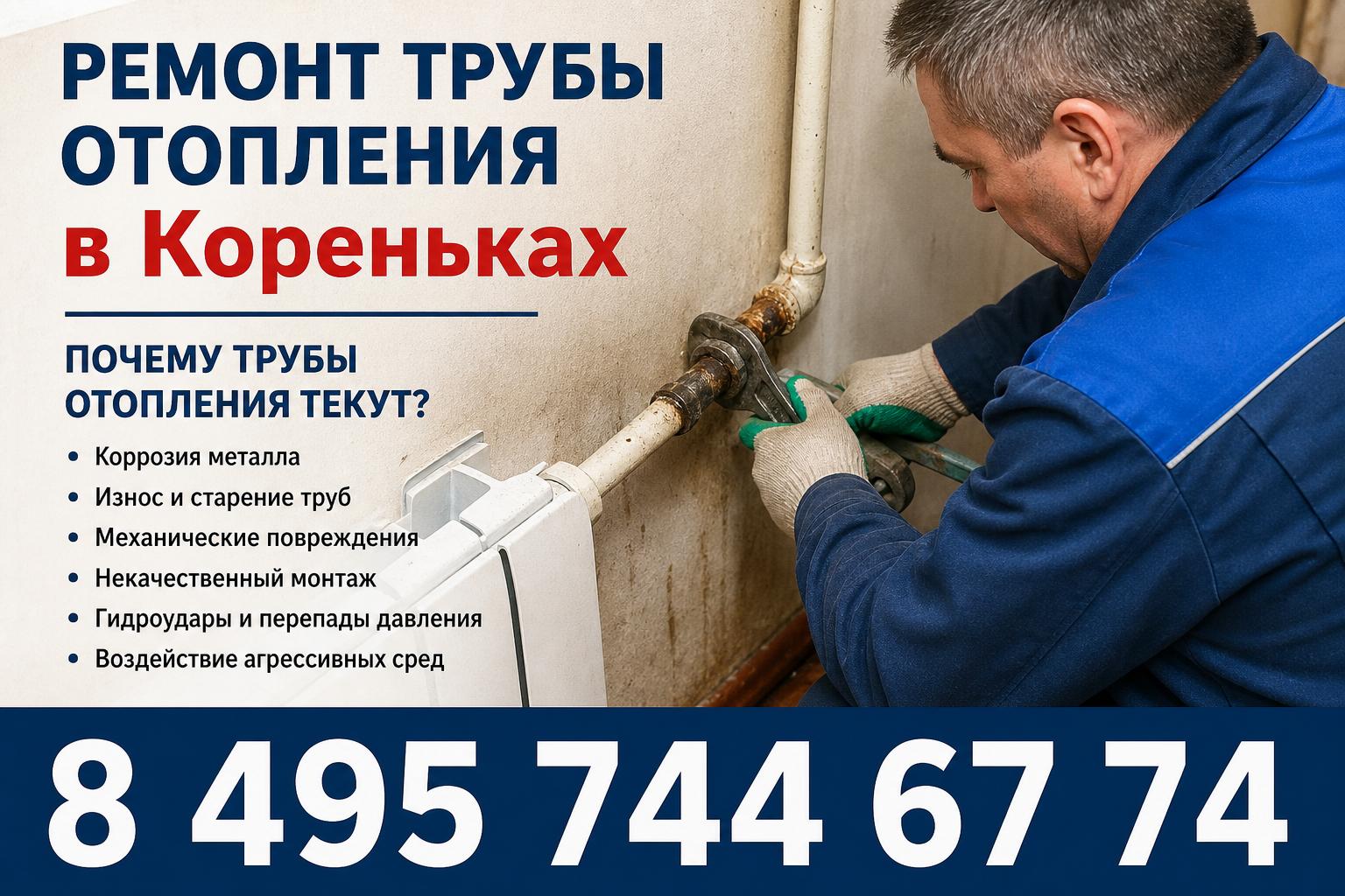 Почему трубы отопления вообще текут