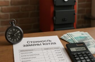 Истра: стоимость работ по замене твердотопливного котла