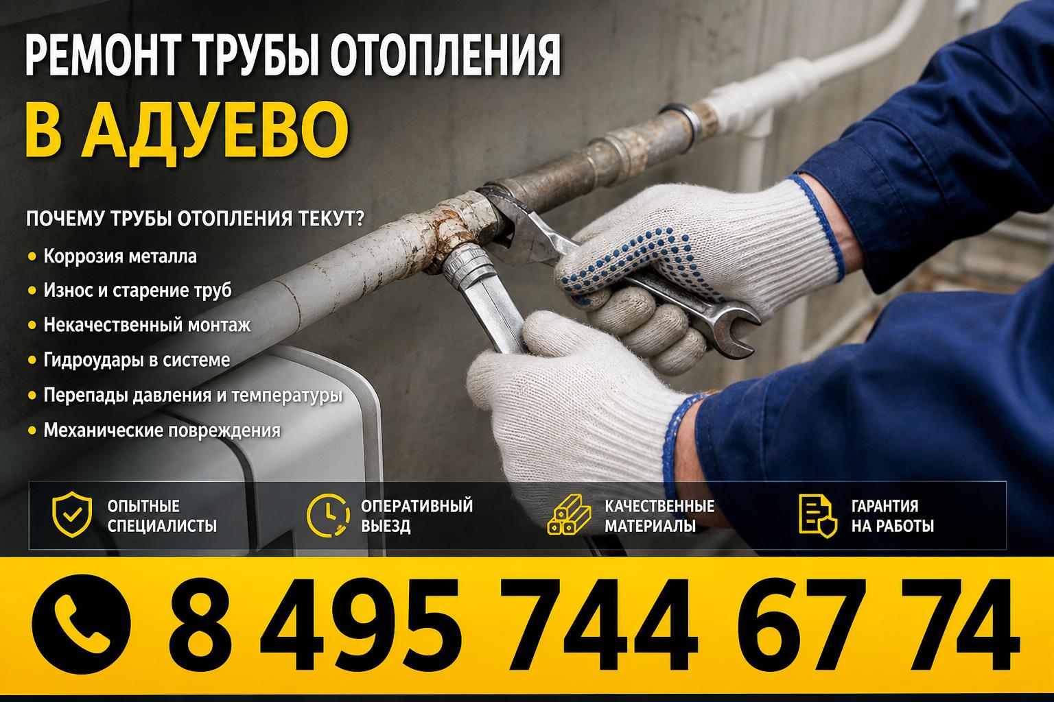 Почему трубы отопления вообще текут