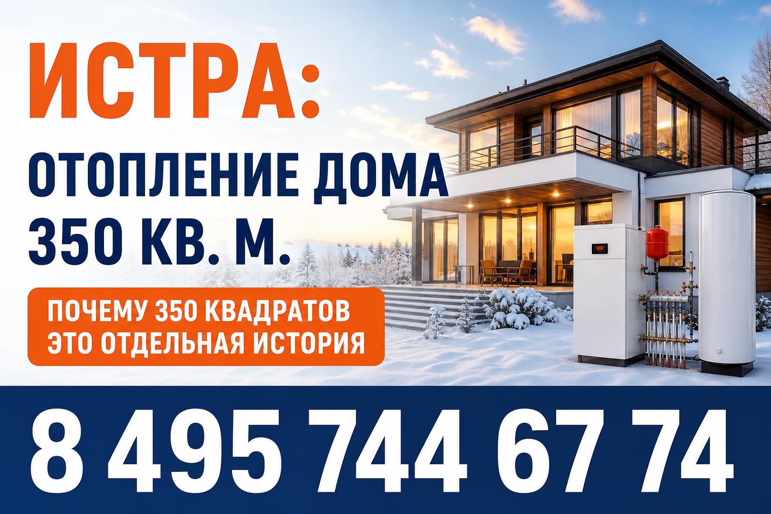 Почему 350 квадратов это отдельная история