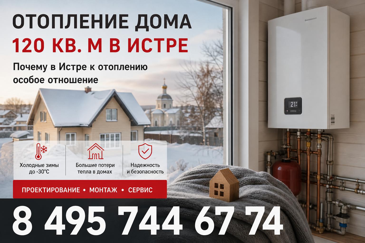 Почему в Истре к отоплению особое отношение