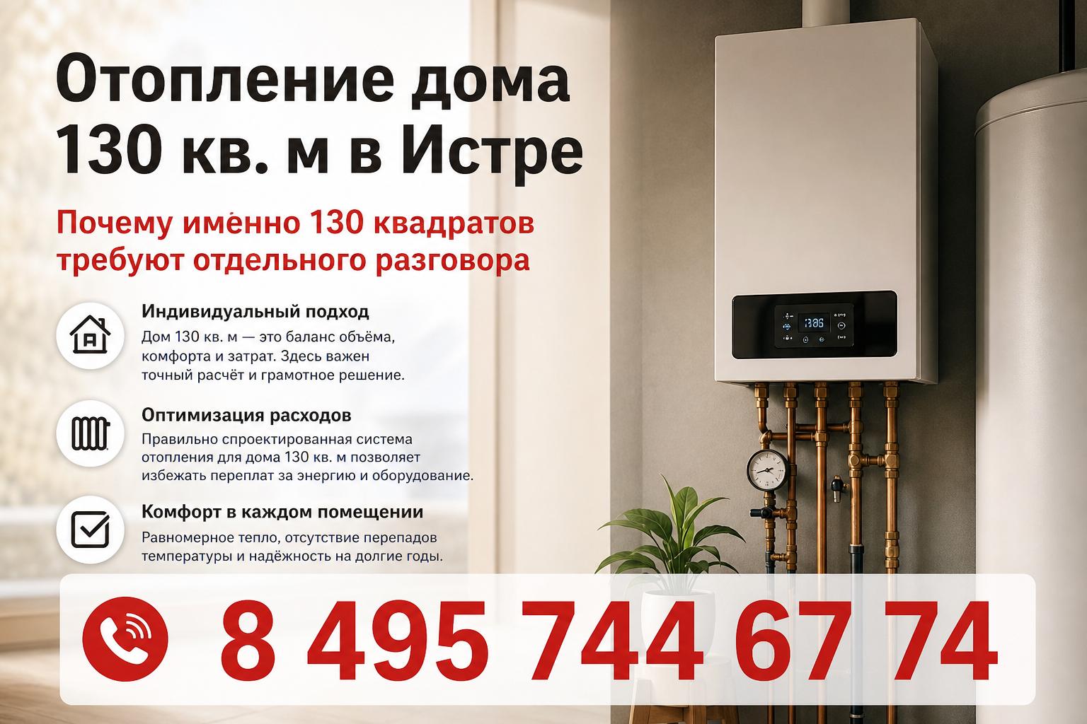 Почему именно 130 квадратов требуют отдельного разговора