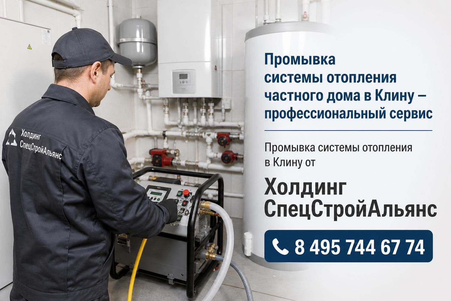 Промывка системы отопления в Клину от Промывка системы отопления в Клину от
