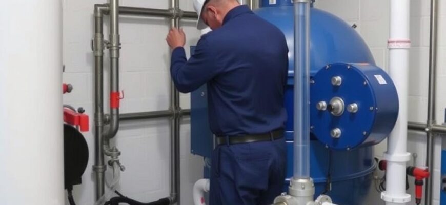 Обслуживание котельной — Промывка теплообменника