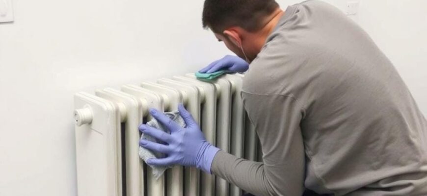 Очистка радиатора