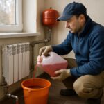 Клин: замена теплоносителя в отоплении дачи