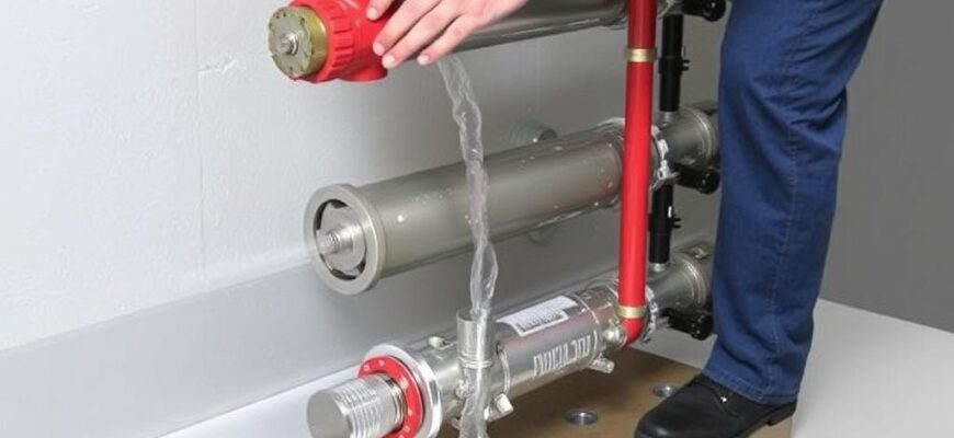 Промывка теплообменного узла