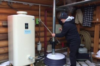 Прочистка обогрева коттеджа