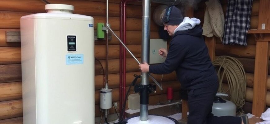 Прочистка обогрева коттеджа