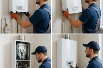 Этапы замены газового котла в Клину