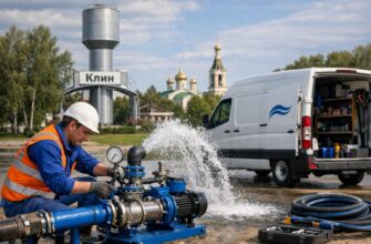 Обслуживание систем водоснабжения в Клину