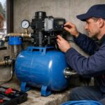 Установка автоматики водоснабжения частного дома в Клину