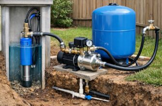 Клин: особенности подключения гидроаккумулятора к скважине