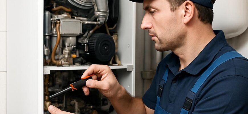 Ремонт котла отопления в Клине