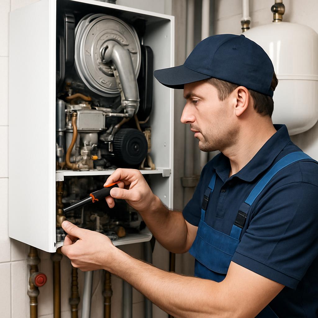 Ремонт котла отопления в Клине