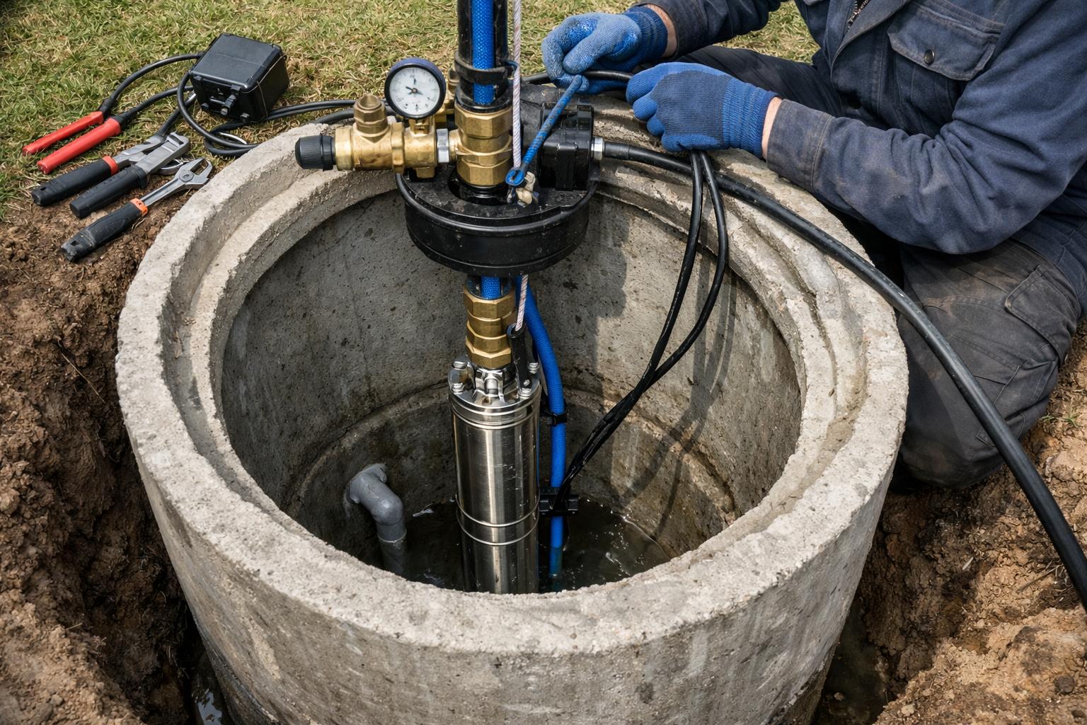 Профессиональный монтаж скважинных насосов в Клин — быстро, аккуратно, с гарантией