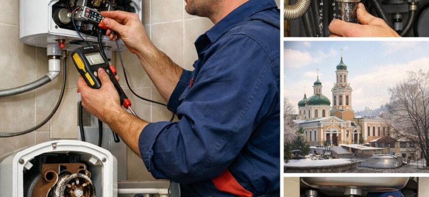 Ремонт водонагревателей и систем водоснабжения в Клину