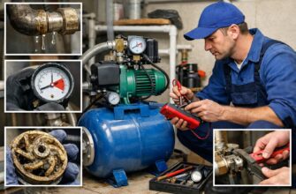 Клин Почему падает давление и как повысить напор воды в насосной станции