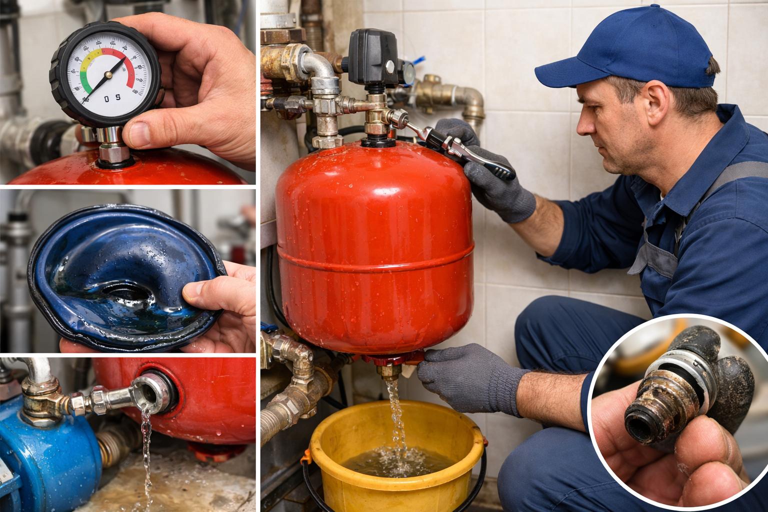 Обслуживание расширительного бака водоснабжения: почему это важно Обслуживание расширительного бака водоснабжения: почему это важно