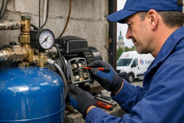 Обслуживание реле давления водоснабжения в Клину