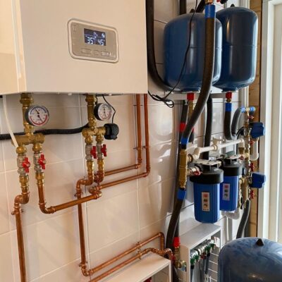 Клин: Отопление дома 190 кв м