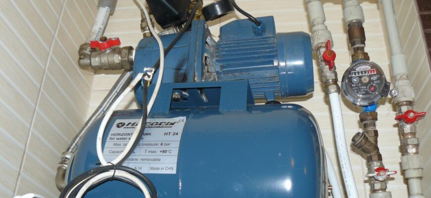 Виды автоматики для насоса без гидроаккумулятора