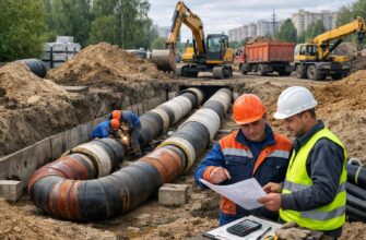 Стоимость прокладки теплотрассы в Клину