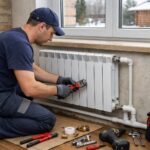 Монтаж радиатора отопления в частном доме в Клину
