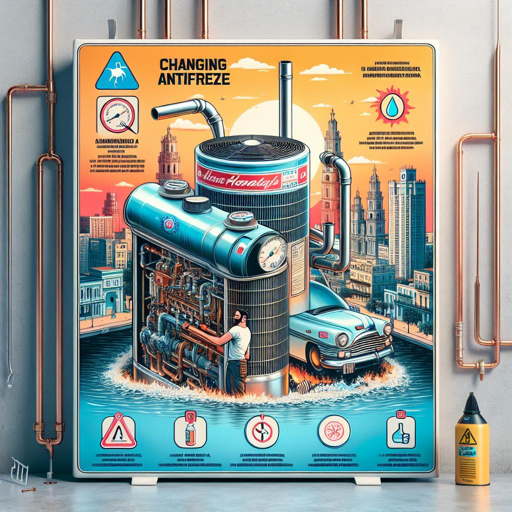 Кубинка: замена антифриза в системе водяного отопления