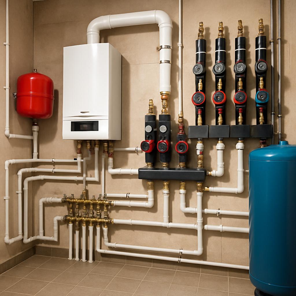 Ремонт котельной в доме в Кубинке