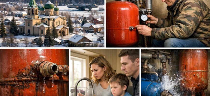 Обслуживание расширительного бака водоснабжения в Кубинке