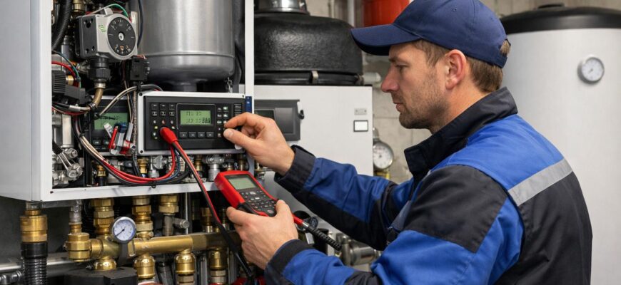 Обслуживание автоматики отопления в Кубинке