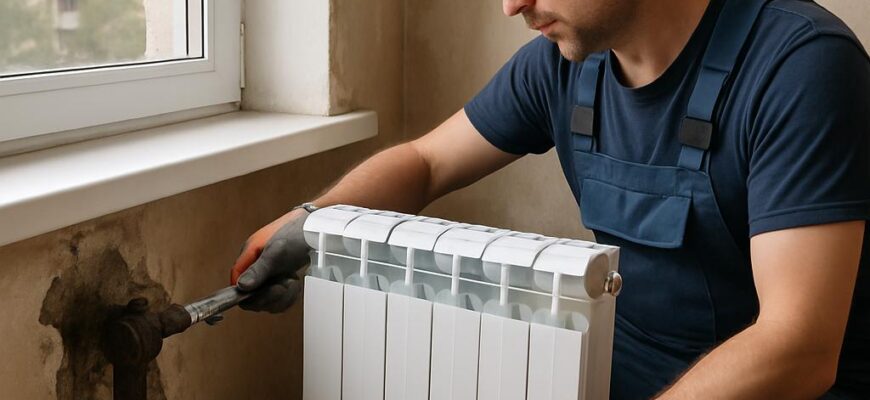 Замена радиаторов отопления в Кубинке