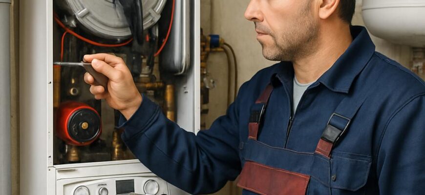 Как правильно обслуживать котел отопления в Кубинке