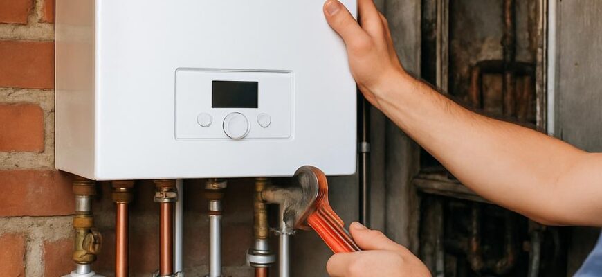 Замена котла отопления в Кубинке