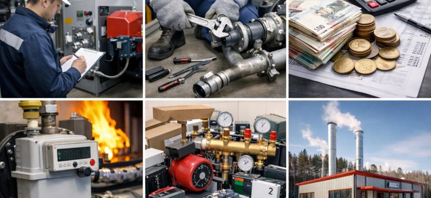 Стоимость обслуживания котельной в Кубинке