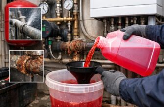 Лобня: водяное отопление — замена антифриза и теплоносителя