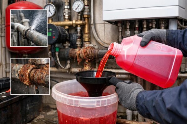 Лобня: водяное отопление — замена антифриза и теплоносителя