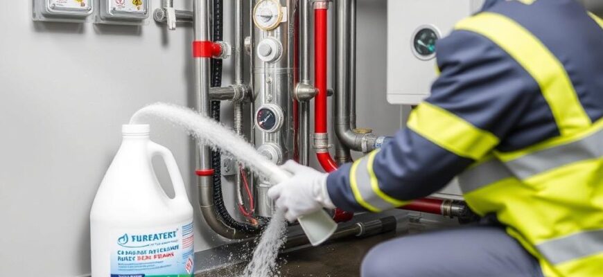 Промывка дисперсная, прочистка отопительных систем