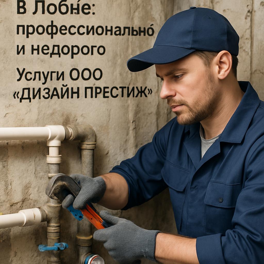 Услуги ООО ДИЗАЙН ПРЕСТИЖ: Ремонт систем водоснабжения