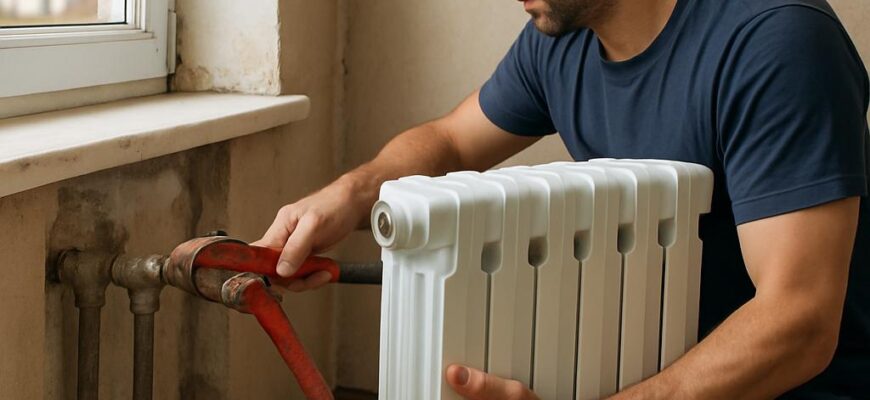 Замена радиаторов отопления в Лобне