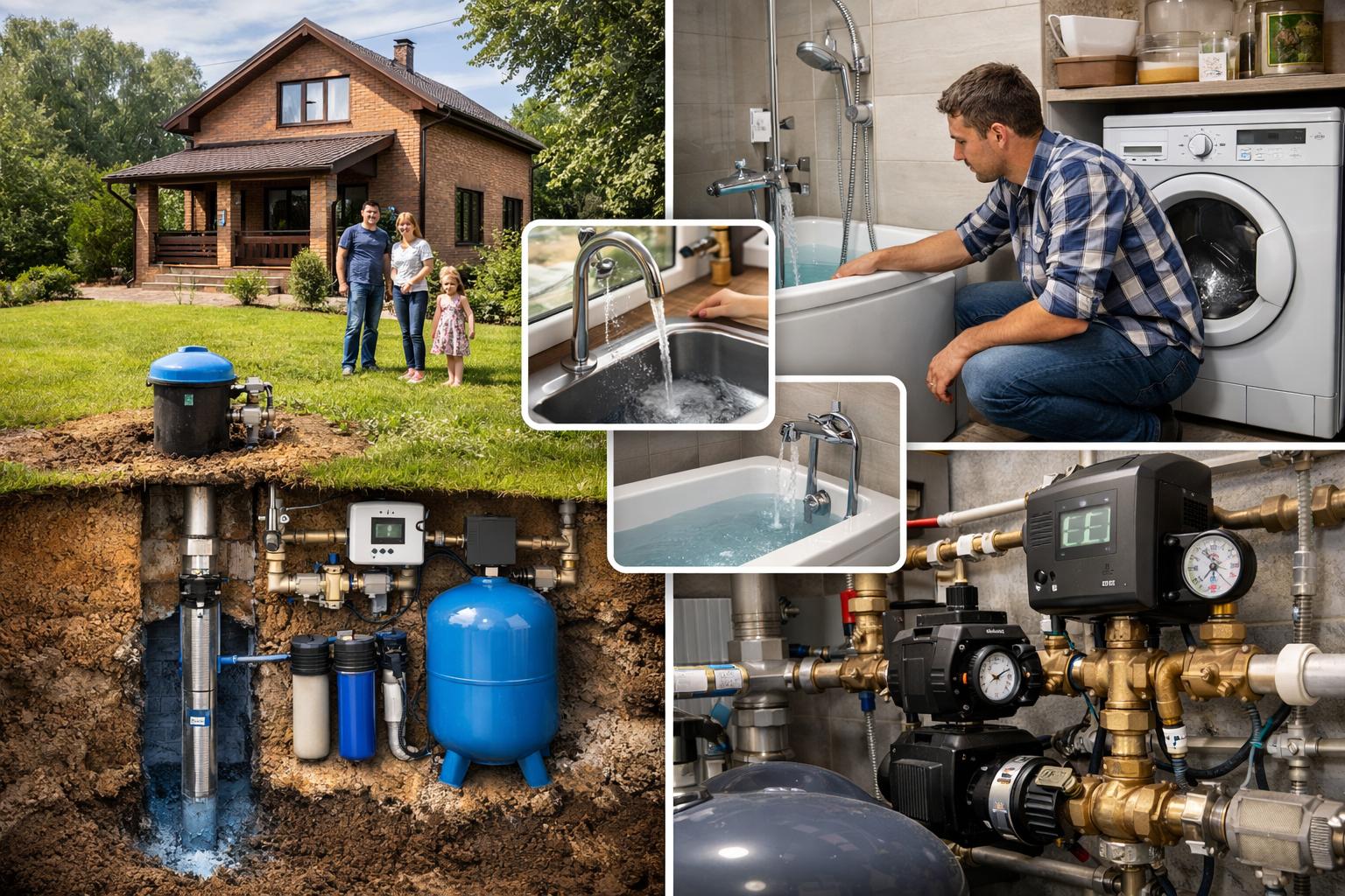 Анализ потребностей и особенностей водоснабжения частного дома в Лобне Анализ потребностей и особенностей водоснабжения частного дома в Лобне