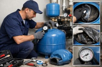 Обслуживание гидроаккумулятора водоснабжения в Лобне