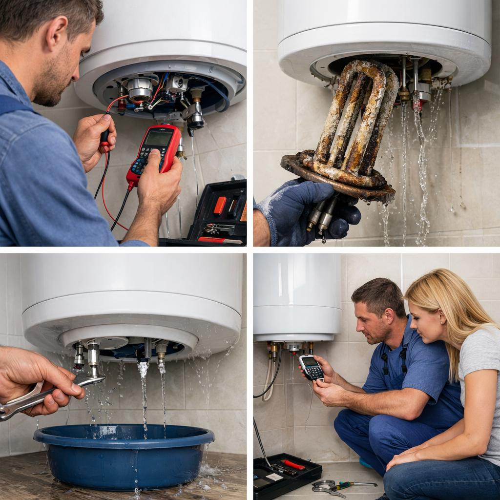 Ремонт водонагревателя: типичные неисправности и сроки устранения Ремонт водонагревателя: типичные неисправности и сроки устранения