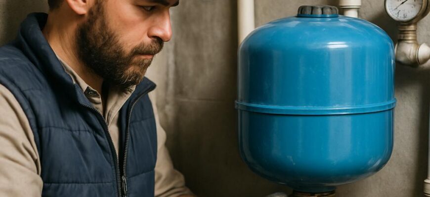 Лобня: ремонт расширительного бака водоснабжения