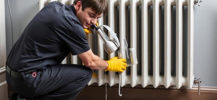 Очистка радиатора