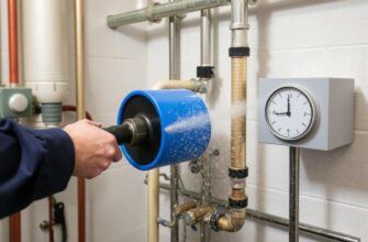 Дисперсионная промывка, прочистка отопительных систем