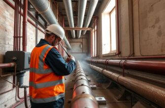 Очистка трубопроводов внутренних систем отопления зданий